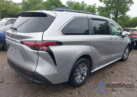 2022 Toyota Sienna Xle from USA, damaged, VIN 5TDYRKEC2NS119776